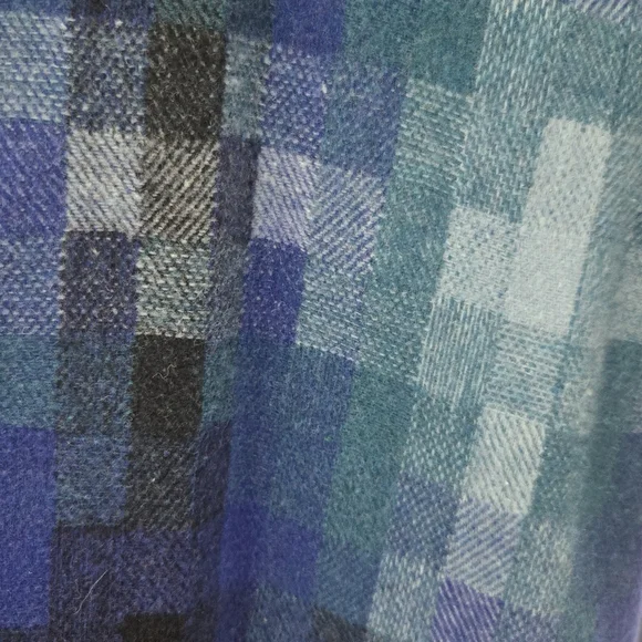 Dressed in LALA Blue Multi-Tone Pixel Button-Down Shirt - Picture 2 of 4